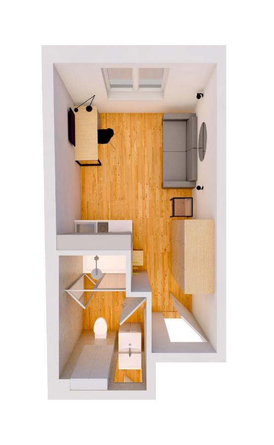 Schickes All-Inklusive Apartmentzimmer By Resida Asset Gmbh Brunn am Gebirge Luaran gambar